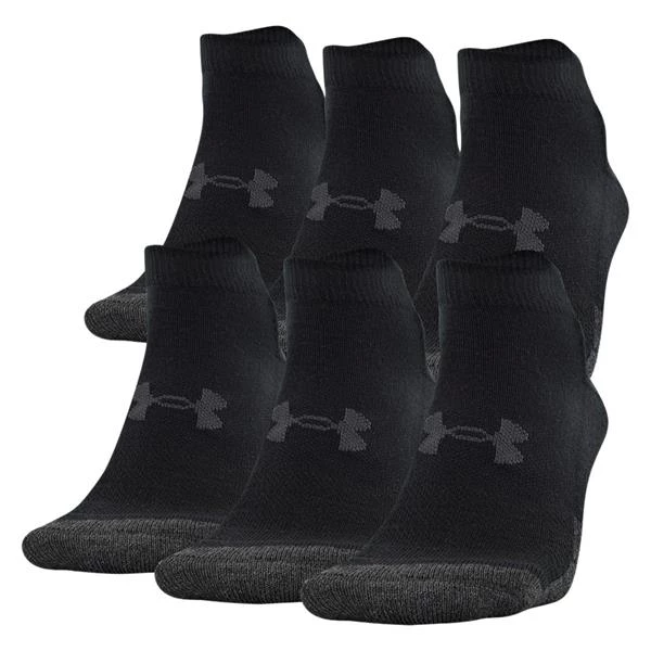 Under Armour Youth's Performance Tech Low Cut 6-Pack Socks 1 Under Armour Youth's Performance Tech Low Cut 6-Pack Socks